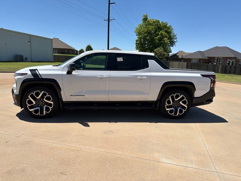 Used 2025 Chevrolet Silverado EV RST with VIN 1GC402EL1SU408129 for sale in Stillwater, OK