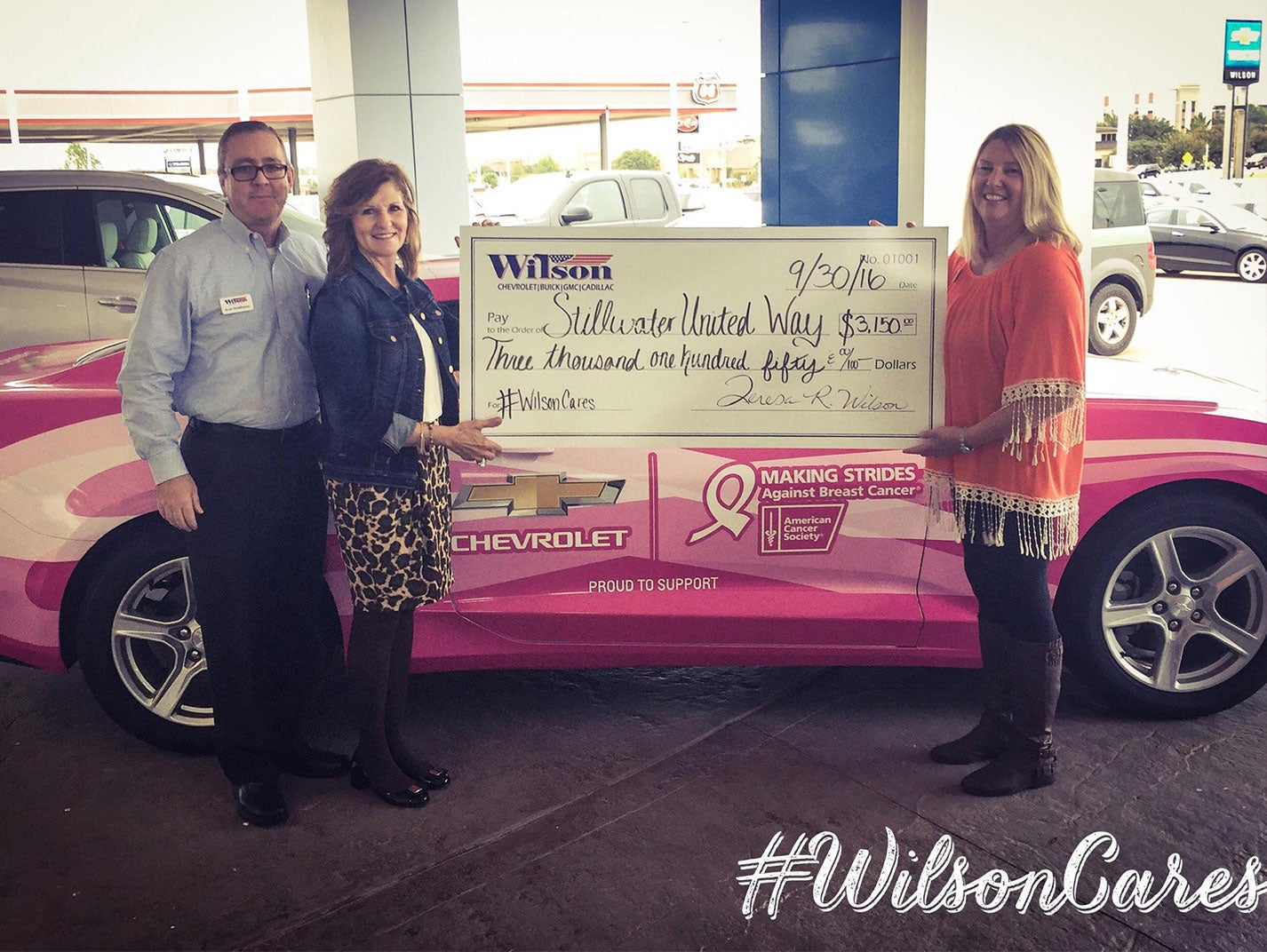 Wilson Chevrolet Community Giving